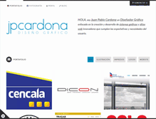 Tablet Screenshot of jpcardona.com